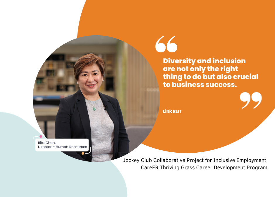 Link REIT: Diversity and inclusion are not only the right thing to do but also crucial to business success.